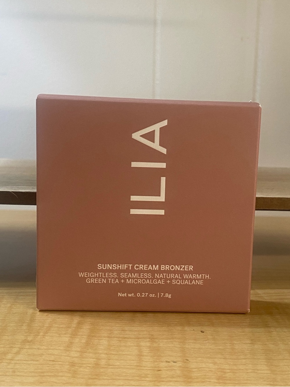 NIB Full Size Ilia Sunshift Cream Bronzer in Eclipse